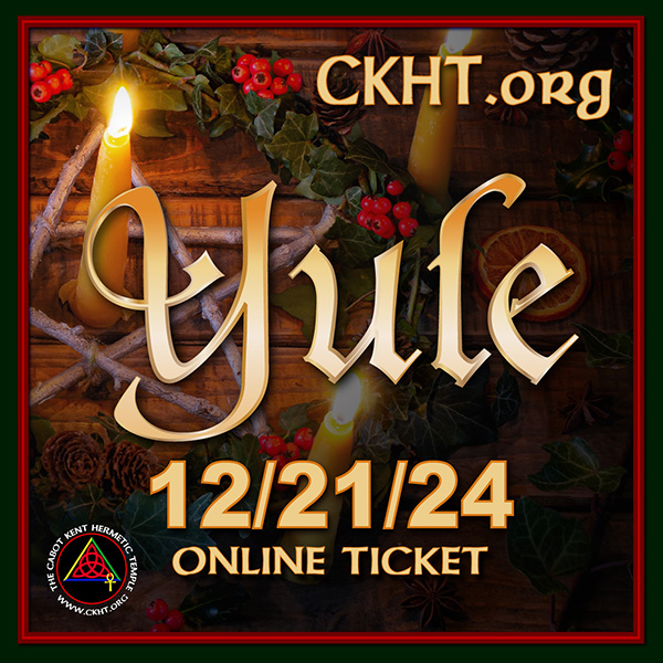 ONLINE Yule Ticket Cabot Kent Hermetic Temple